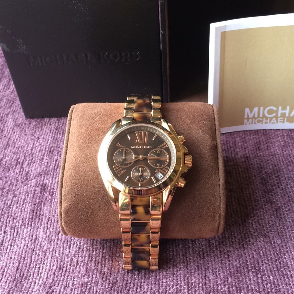 Michael Kors Rose Gold Boyfriend Watch - Picture 2 of 6
